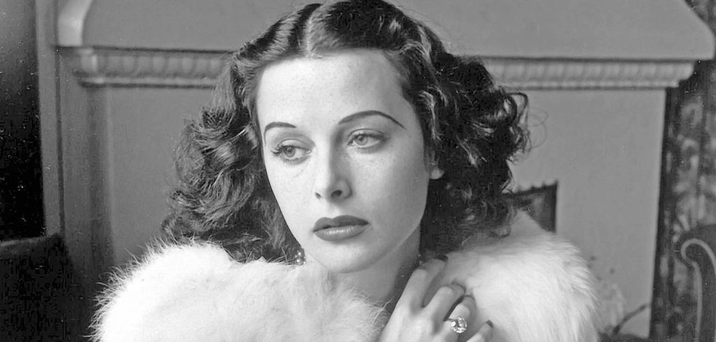 A promotional picture of Hedy Lamarr