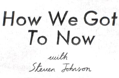 The logo for the How We Got To Now book