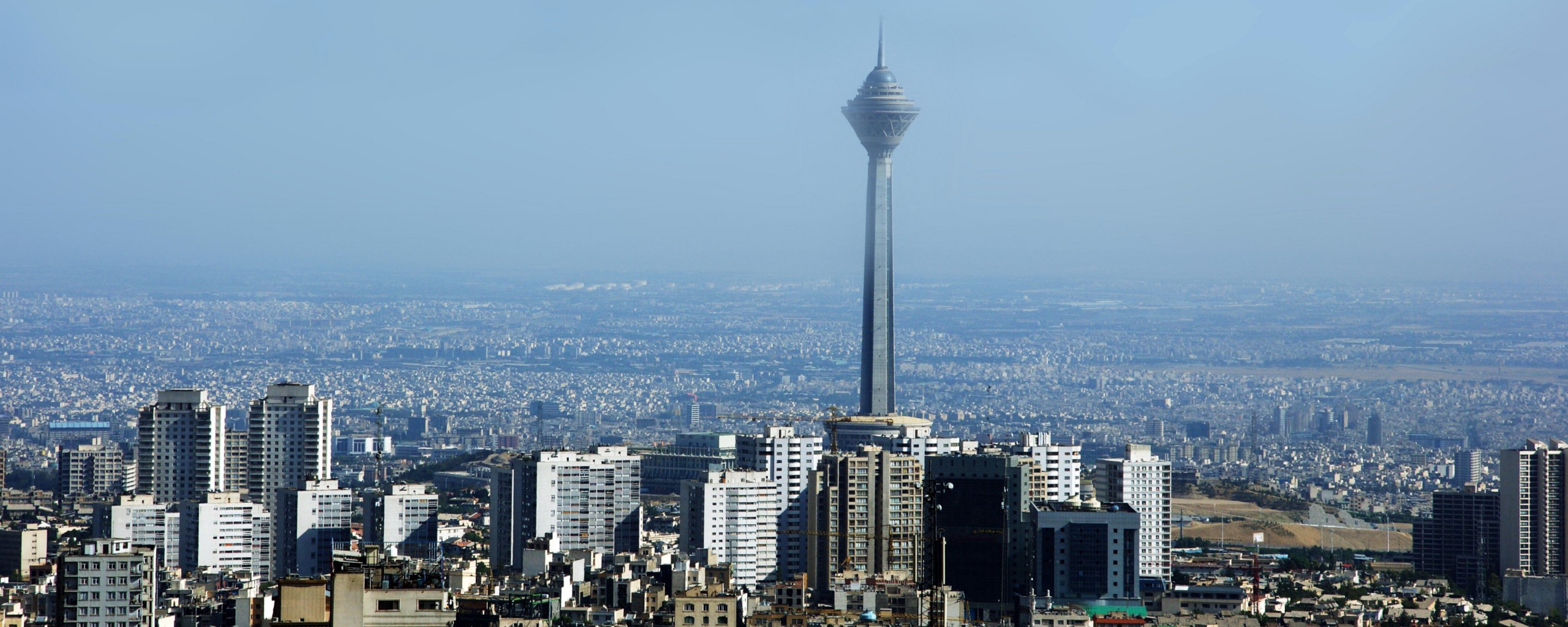 A view of Tehran's city center.