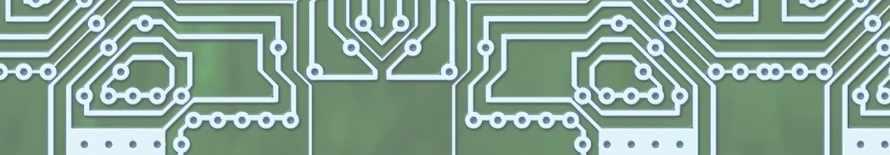 A close-up of a circuit board.