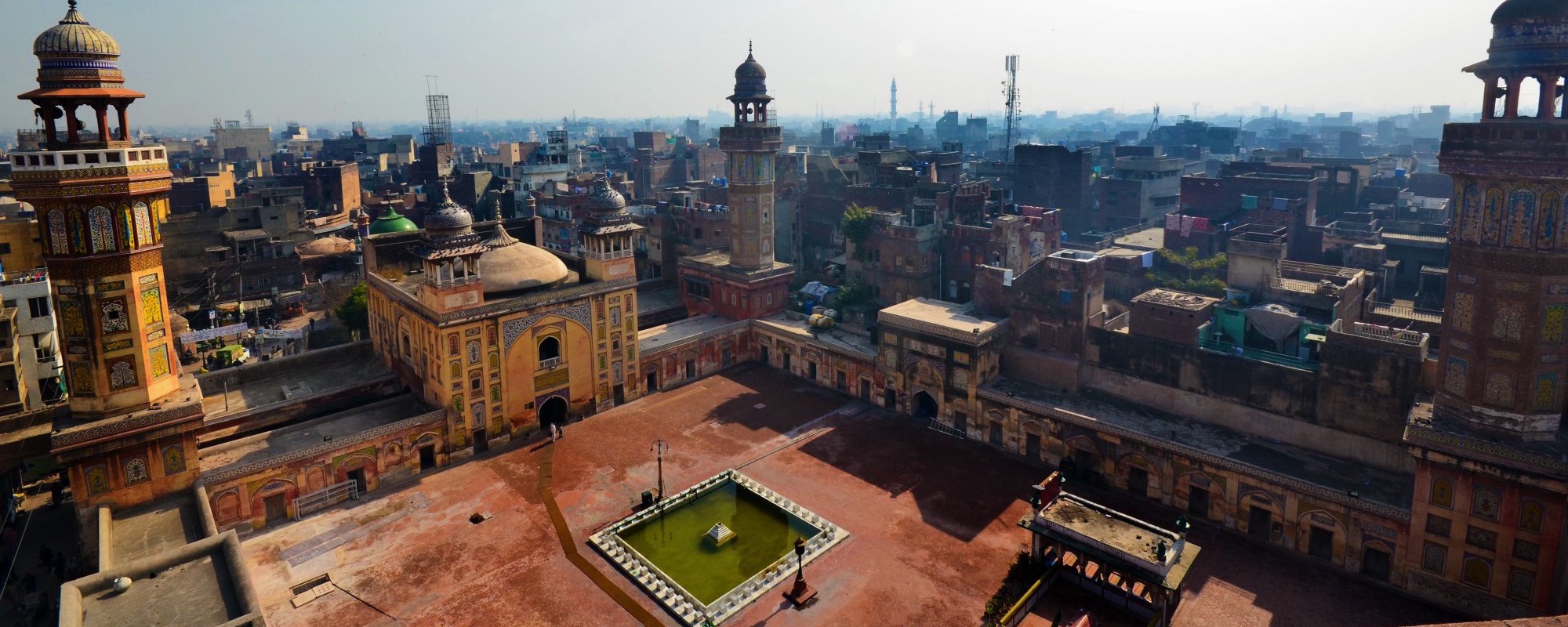A view of the Lahore skyline.
