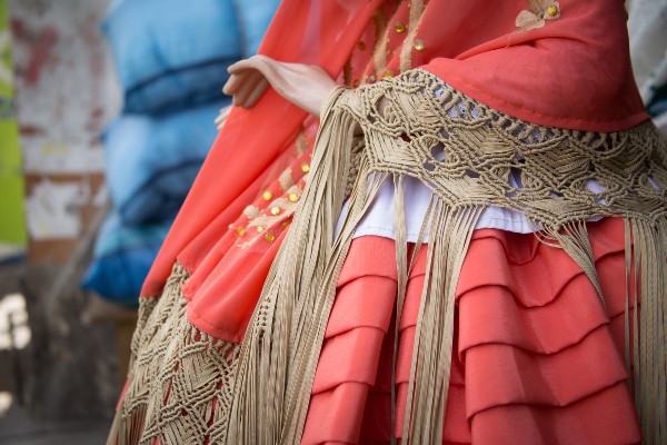 An Aymara dress.