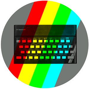 A ZX Spectrum keyboard.