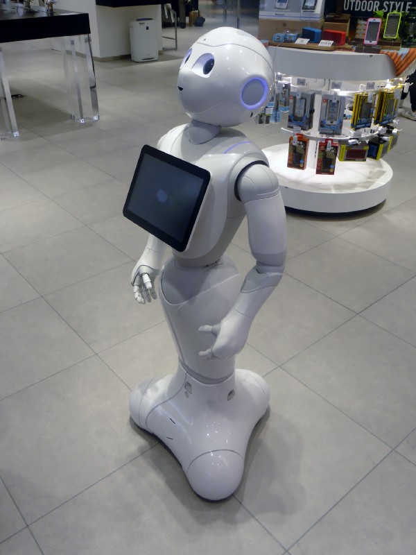 Humanoid robot named Pepper