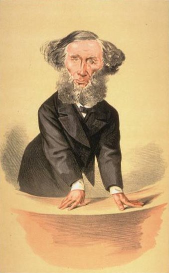 Caricature of John Tyndall